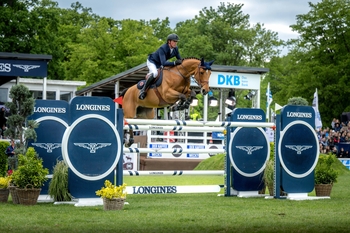 Ben Maher claims second in the Longines Grand Prix of Hamburg with Dallas Vegas Batilly